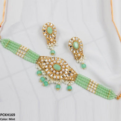 PCKH169 SDQ Pear Golla Choker Set