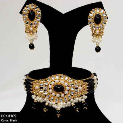 PCKH169 SDQ Pear Golla Choker Set