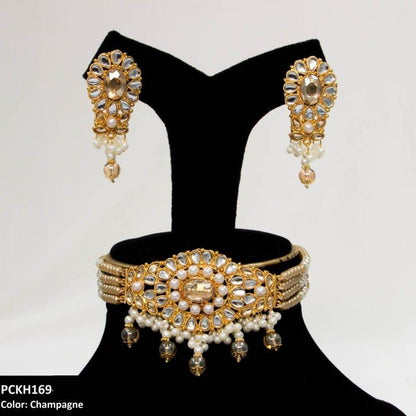 PCKH169 SDQ Pear Golla Choker Set