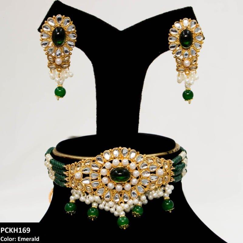 PCKH169 SDQ Pear Golla Choker Set