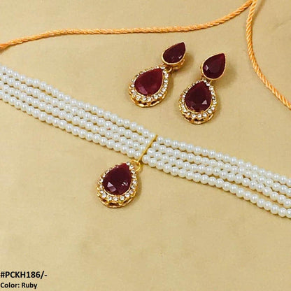 PCKH186 FRN Saru Chokar Set