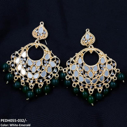PEDH055 FRN Saru Layered Drop Earrings Pair