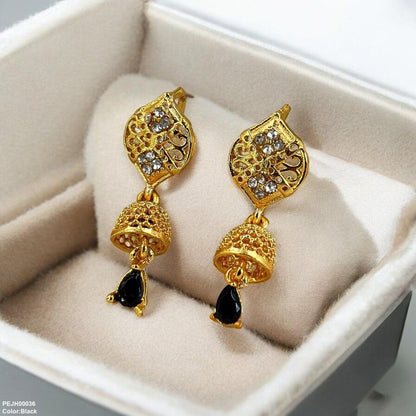 PEJH00036 FRN Tear Drop Jhumki - PEJH