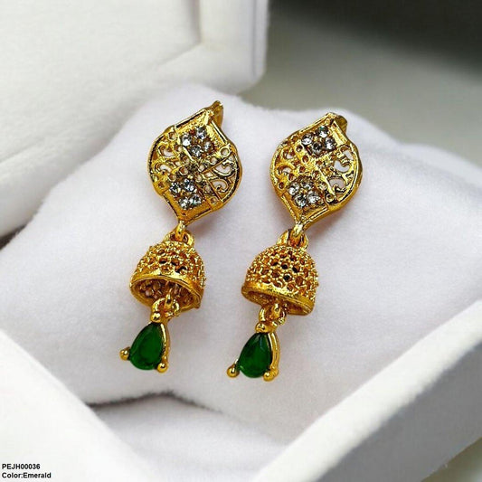 PEJH00036 FRN Tear Drop Jhumki - PEJH
