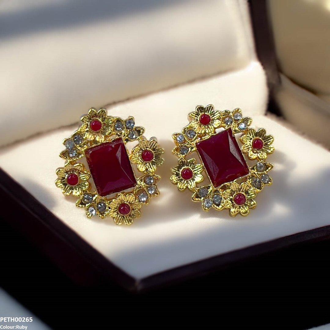 PETH00265 MZM Flower Tops Pair - PETH