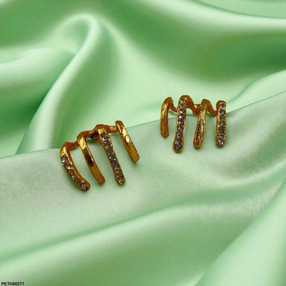 PETH00271 FRN Sterling Stud Tops Pair - PETH