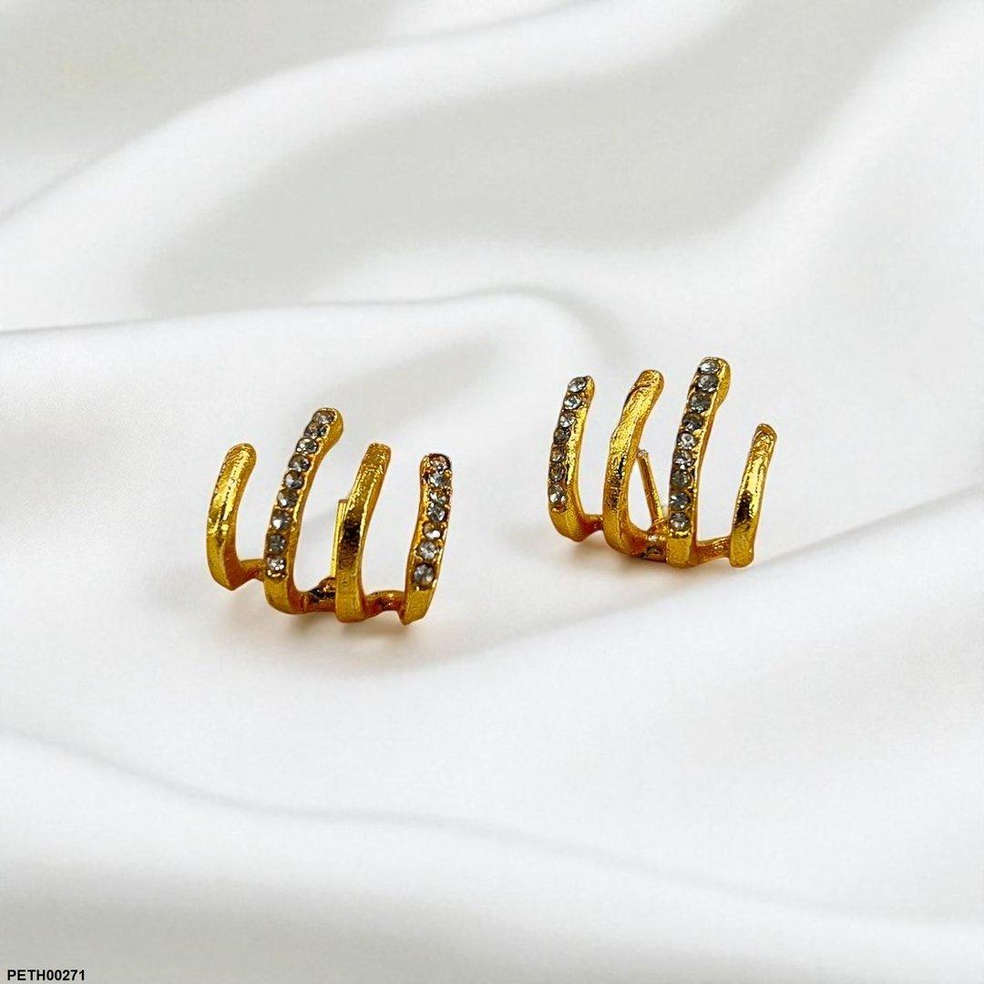 PETH00271 FRN Sterling Stud Tops Pair - PETH