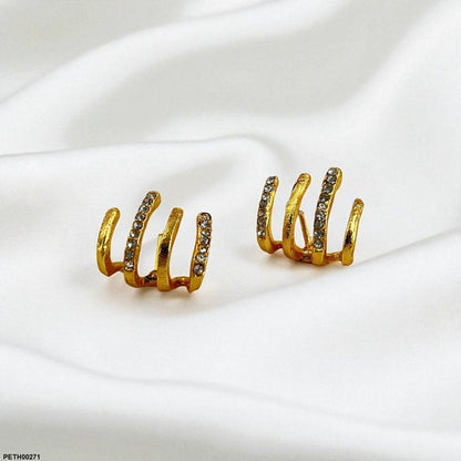 PETH00271 FRN Sterling Stud Tops Pair - PETH