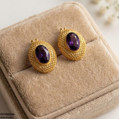 PETH00346 FRN Oval Tops Pair - PETH