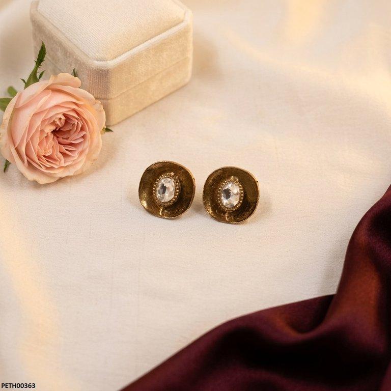 PETH00363   ABD Oval  Stone Tops Pair - PETH