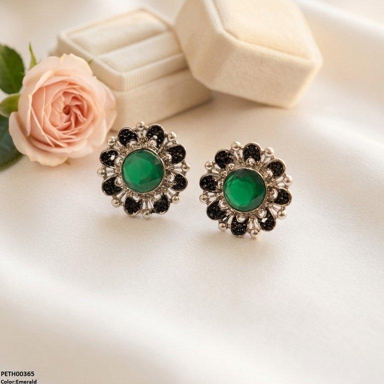 PETH00365 ABD Round Stone Tops Pair - PETH