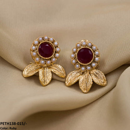 PETH138 MZM Round Leaf Tops Pair