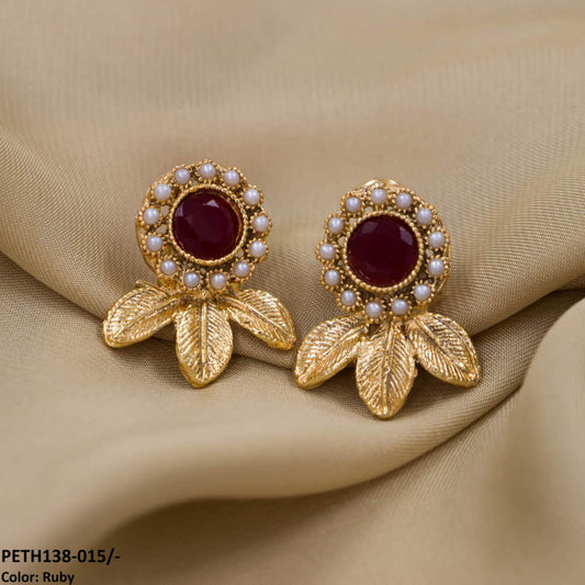 PETH138 MZM Round Leaf Tops Pair