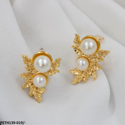 PETH139 SDQ Pearl Leaf Tops Pair