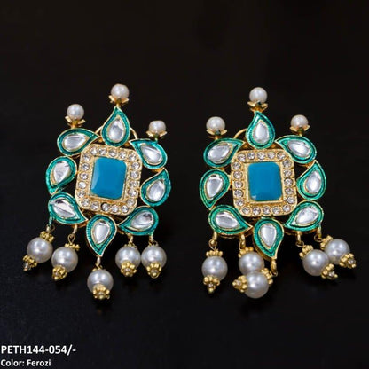 PETH144 SDQ Pear Square Tops Pair