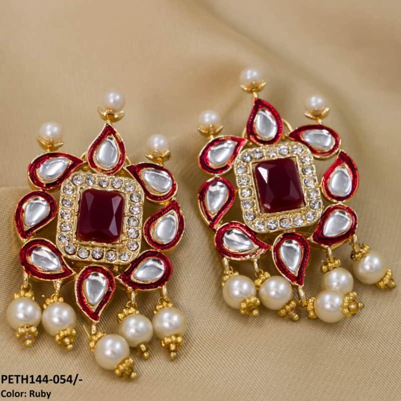 PETH144 SDQ Pear Square Tops Pair