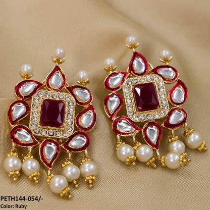 PETH144 SDQ Pear Square Tops Pair