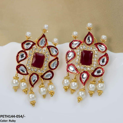 PETH144 SDQ Pear Square Tops Pair