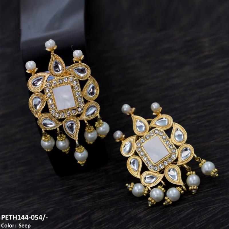 PETH144 SDQ Pear Square Tops Pair