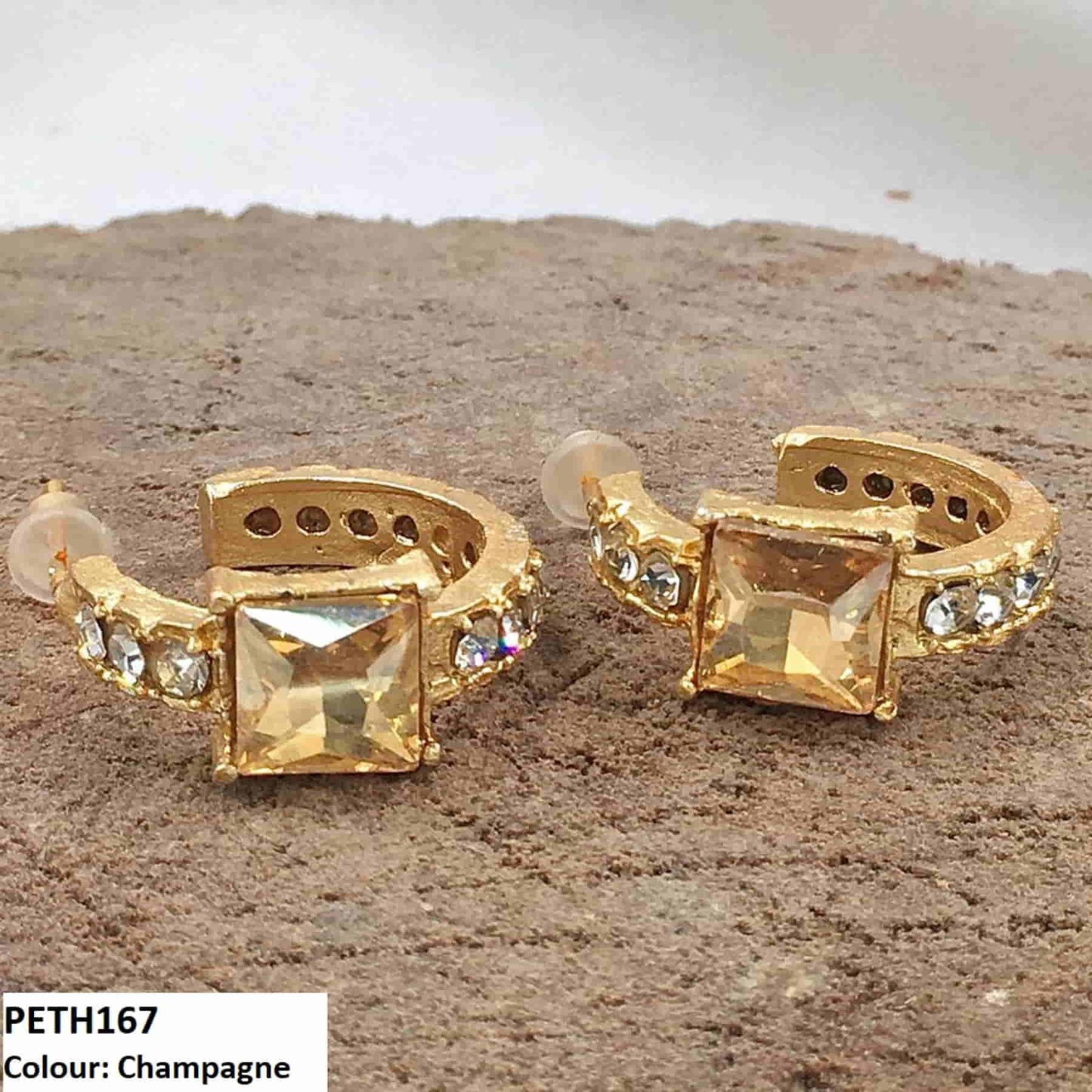 PETH167 SDQ Square Curved Tops Pair