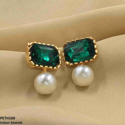 PETH168 SDQ Square Pearl Tops Pair