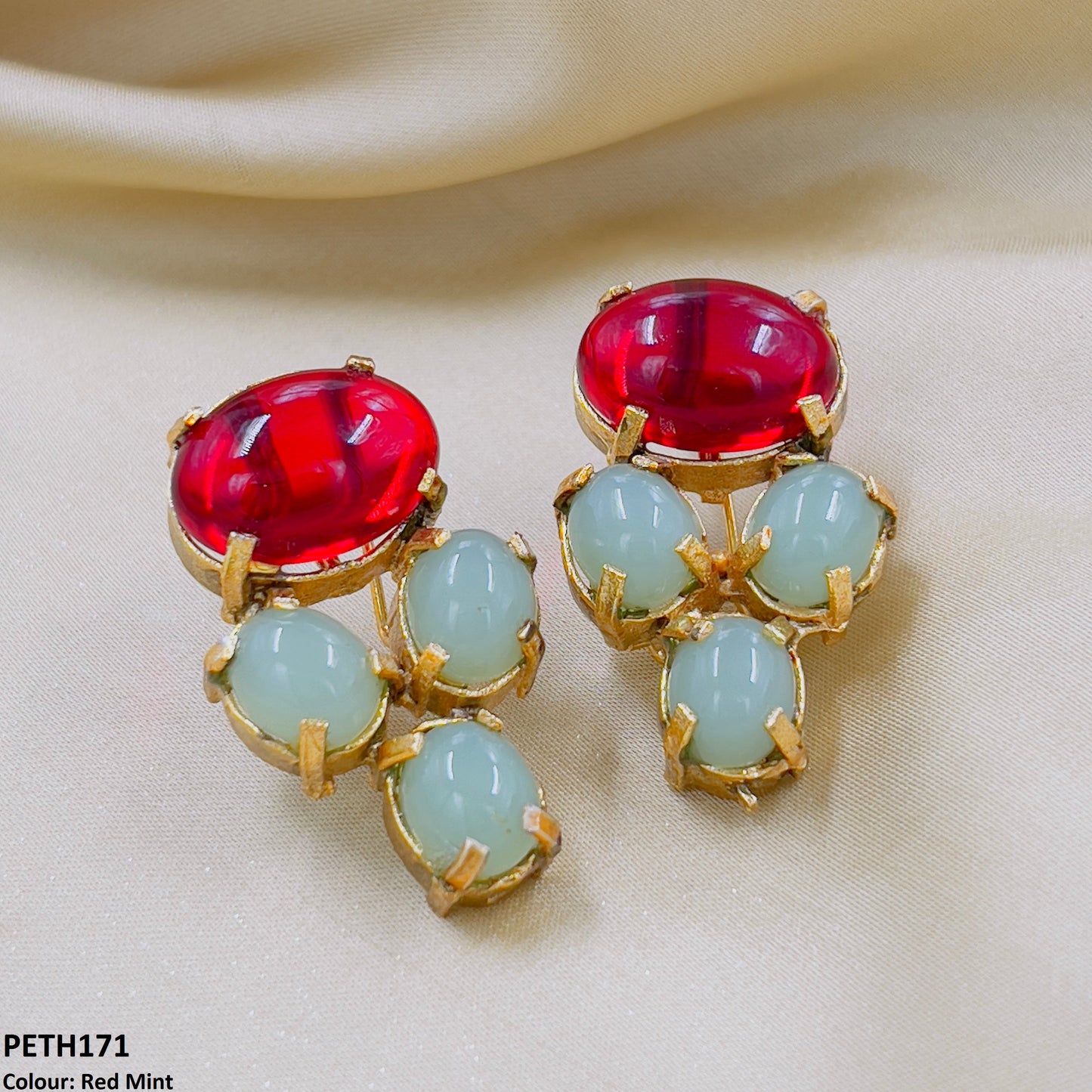 PETH171 FRN Oval Tops Pair