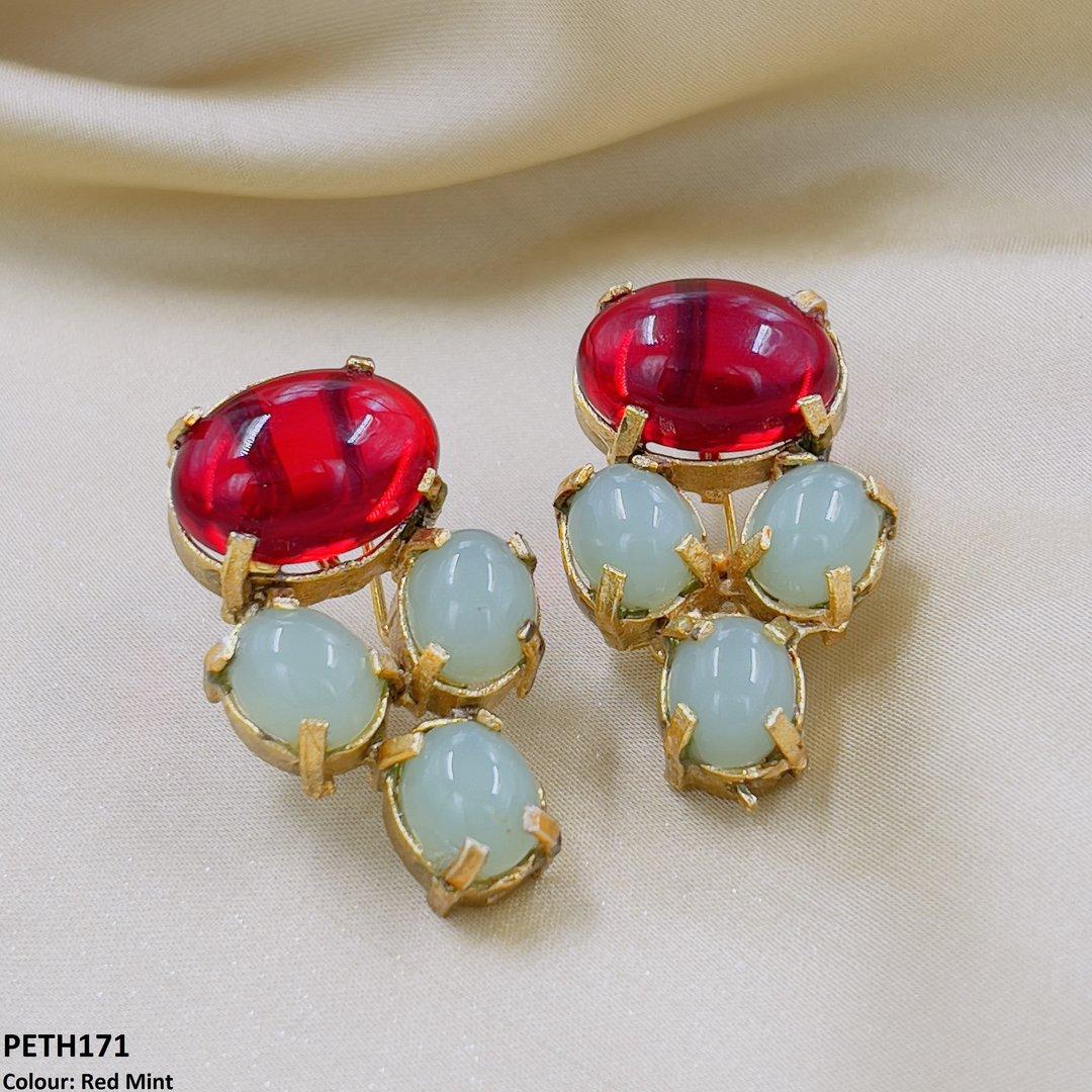 PETH171 FRN Oval Tops Pair