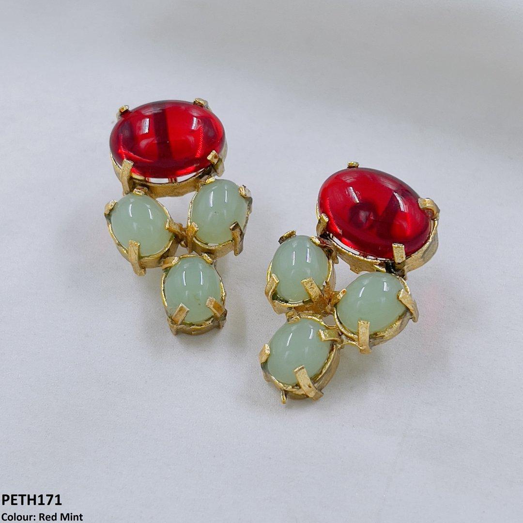 PETH171 FRN Oval Tops Pair