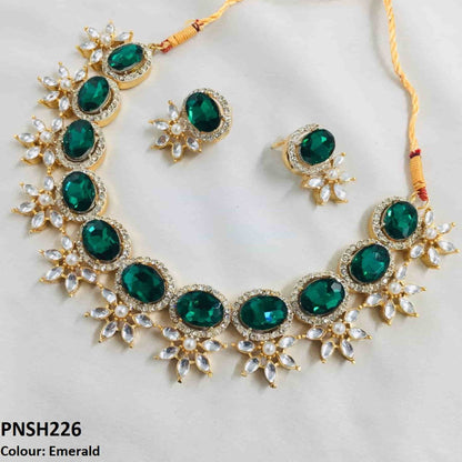PNSH226 SDQ Beza Necklace Set