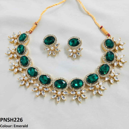 PNSH226 SDQ Beza Necklace Set