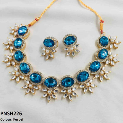 PNSH226 SDQ Beza Necklace Set