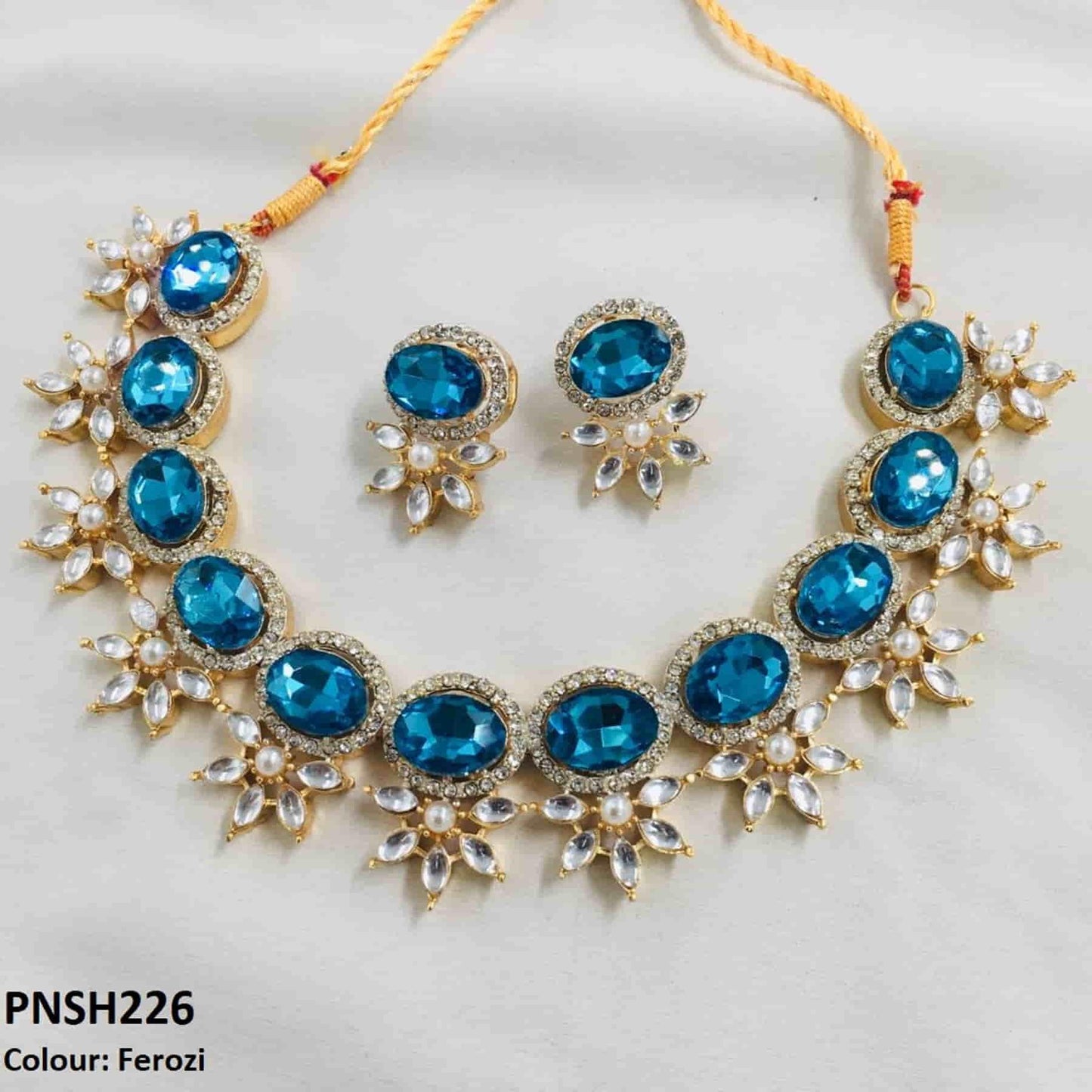 PNSH226 SDQ Beza Necklace Set