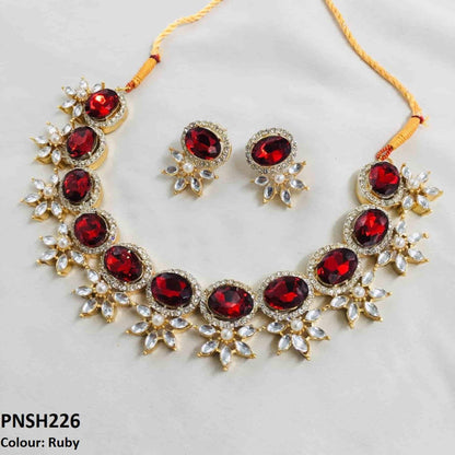 PNSH226 SDQ Beza Necklace Set