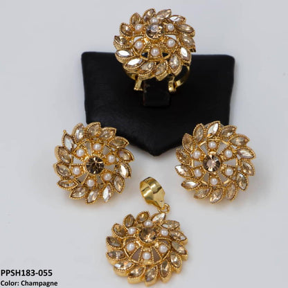 PPSH183 OAK Gol Gili Pendant Set