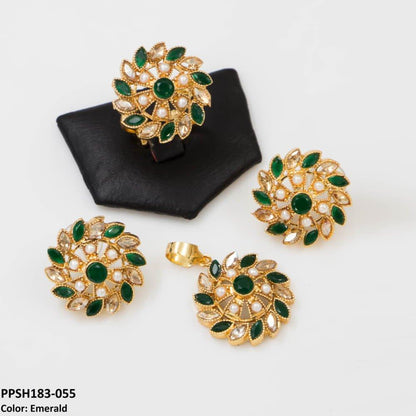 PPSH183 OAK Gol Gili Pendant Set