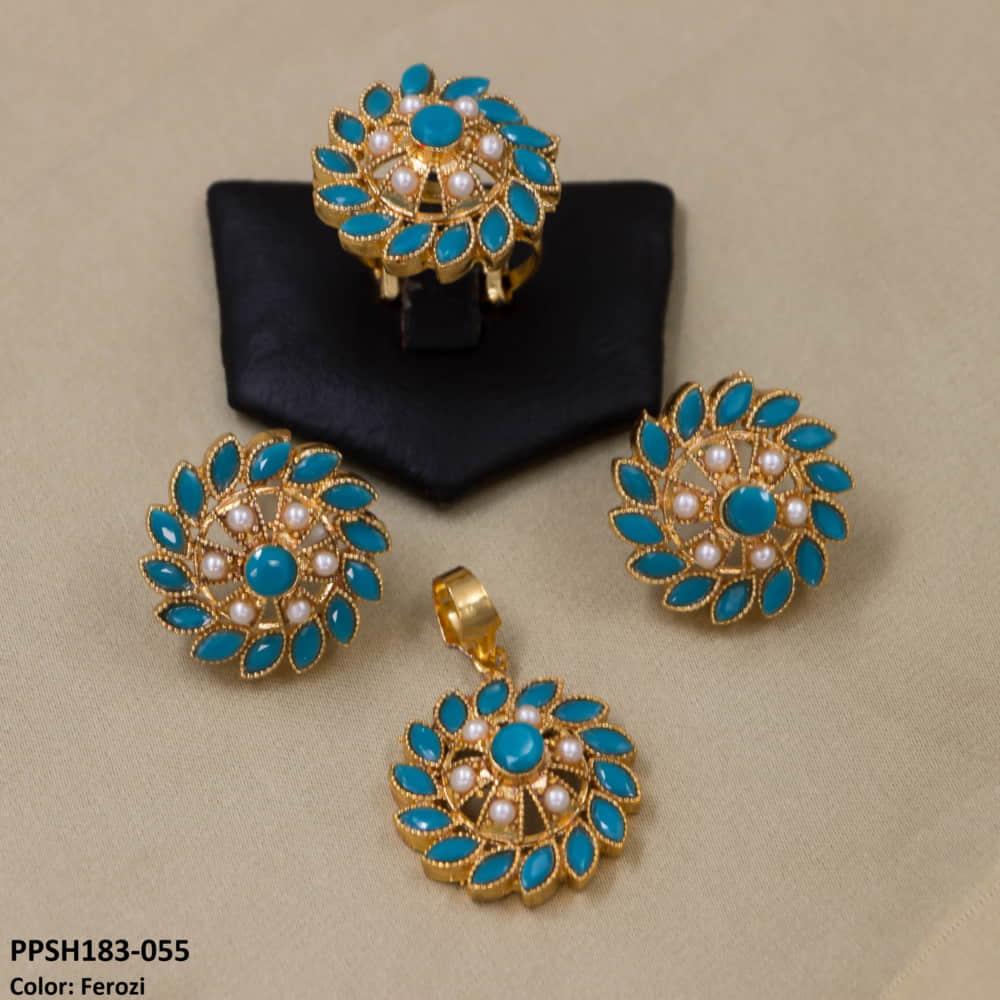 PPSH183 OAK Gol Gili Pendant Set