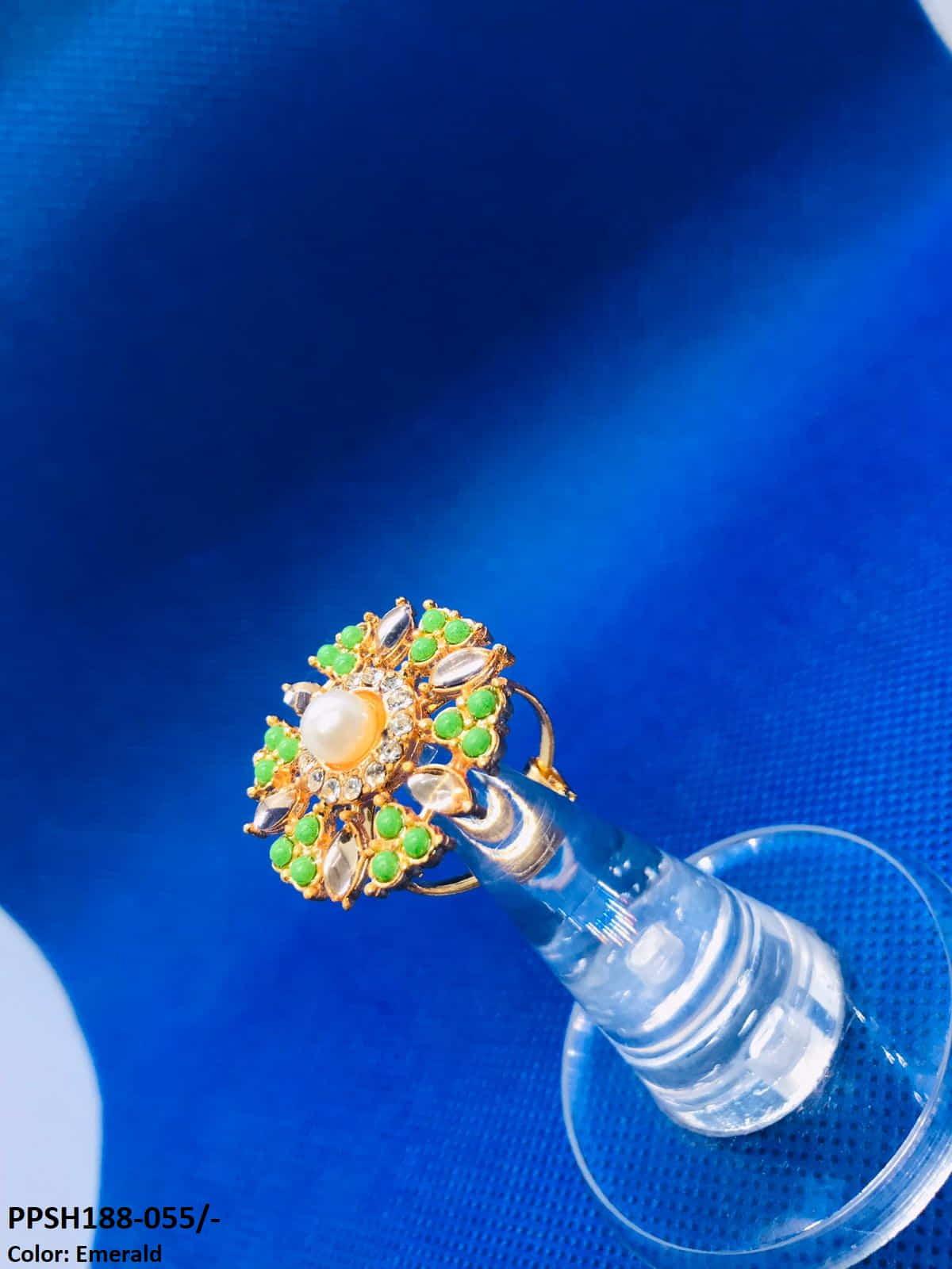 PPSH188 SDQ Pear Flower Pendant Set