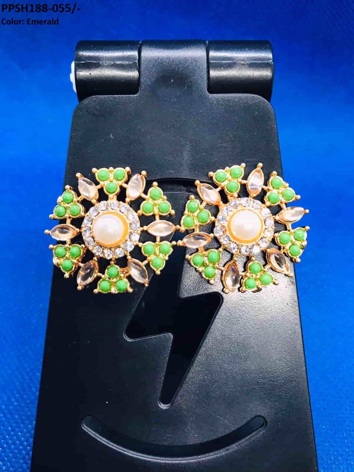 PPSH188 SDQ Pear Flower Pendant Set