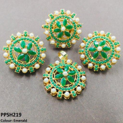PPSH219 SDQ Flower Pendant Set