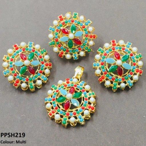 PPSH219 SDQ Flower Pendant Set