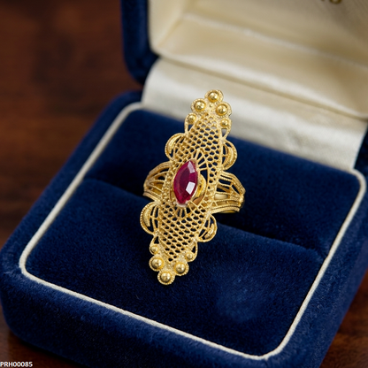 PRH00085 FRN Marquise Ring Adjustable - PRH
