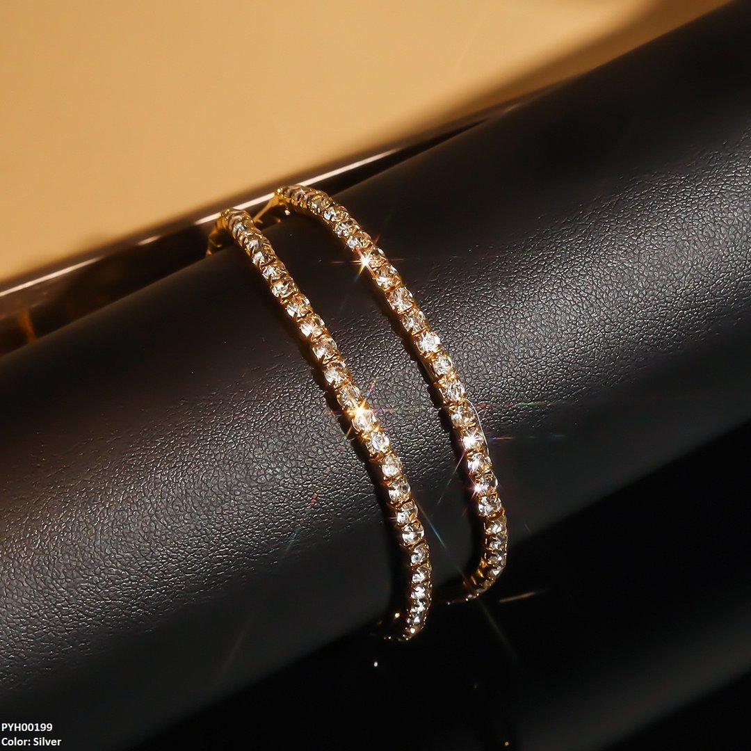 PYH00199 YJJ Stretchable Double Layer Anklet - PYH