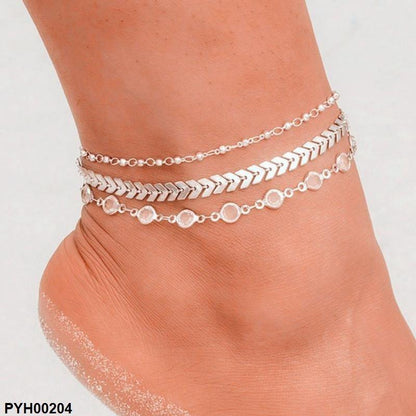 PYH00204 LQP 3 Layered Payal - PYH