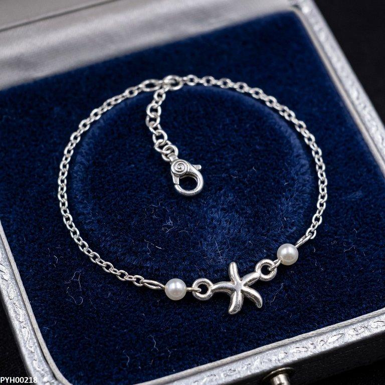 PYH00218 JMN Star Pearl Single Anklet - PYH