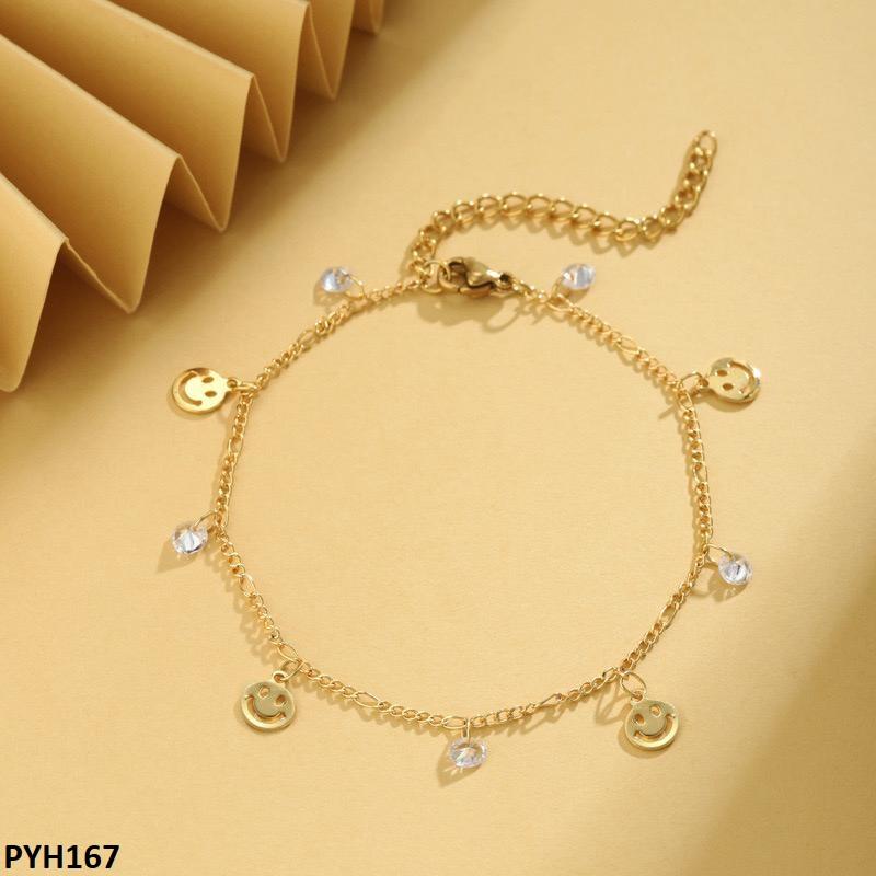 PYH167 XHF Emoji Anklet Single