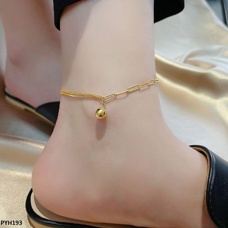 PYH193 DGF Stainless Steel Anklet Single