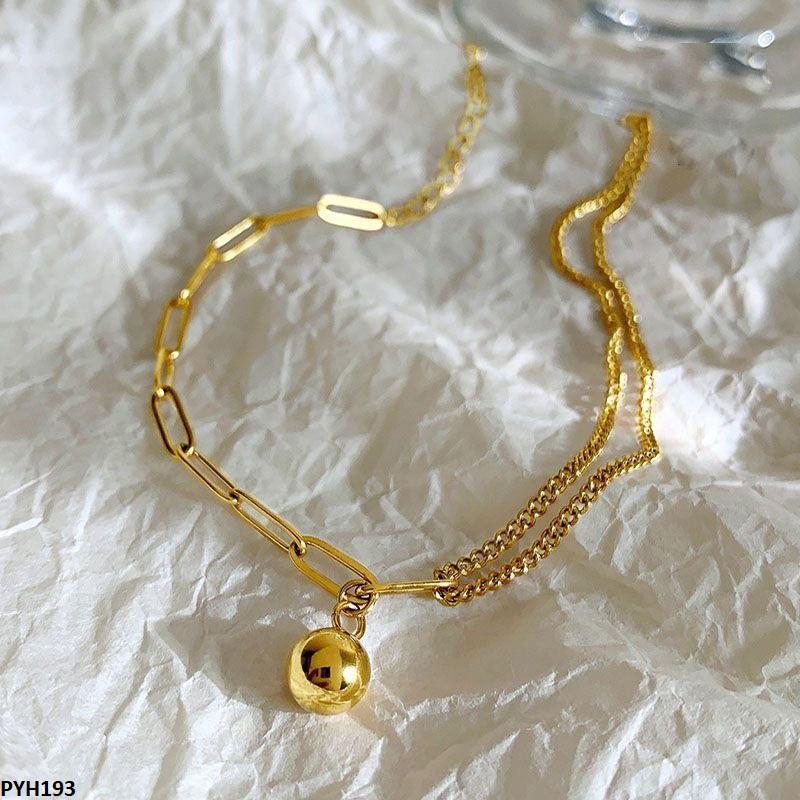 PYH193 DGF Stainless Steel Anklet Single