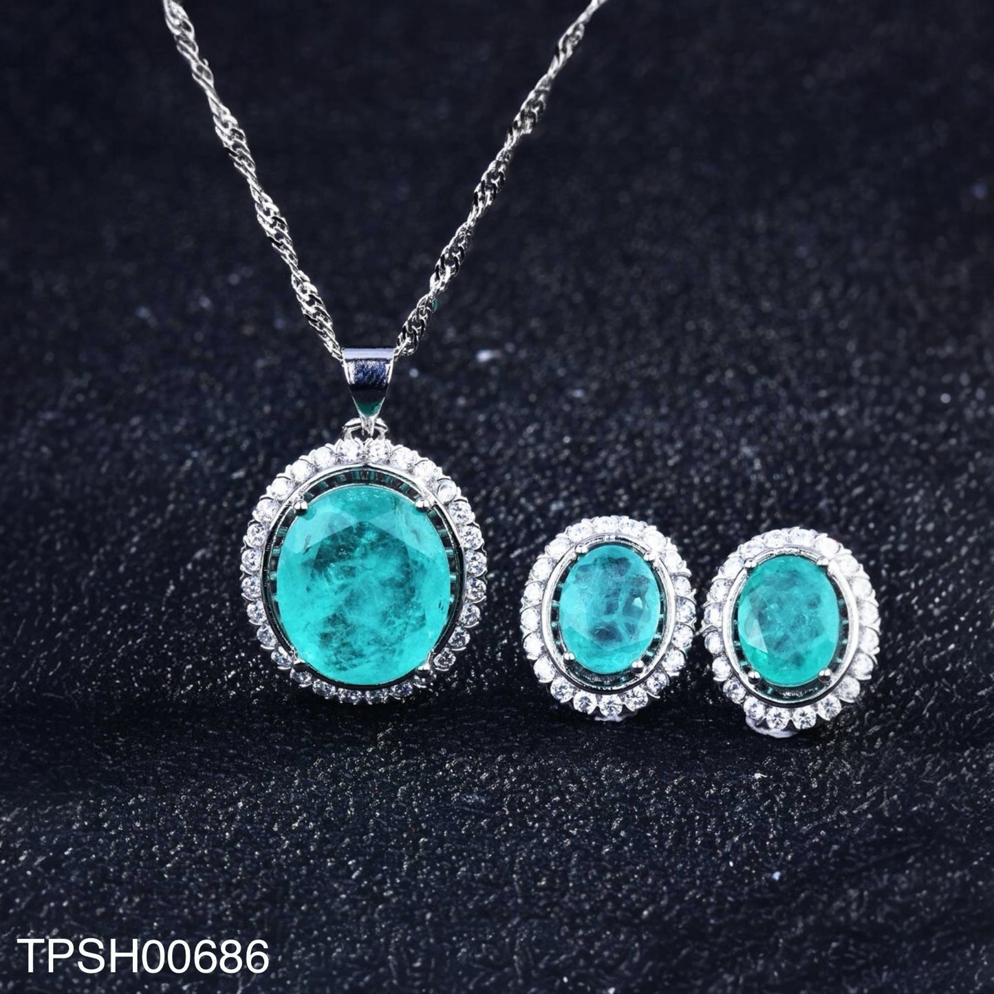 TPSH00686 GWH Imp Oval Pendant Set - TPSH
