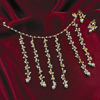 SYH00001 SDQ  Tear Pearl Drop Earring Saharay - OTHH