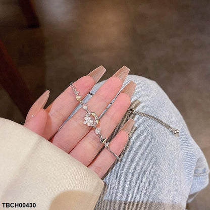 TBCH00430 HJF Flower/Butterfly Bracelet - TBCH